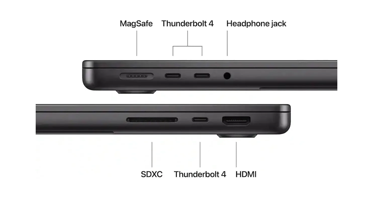 Apple MacBook Pro M5 14" Space Black 6