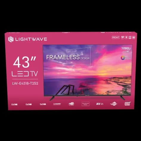 Lightwave 43inch Frameless LED TV 2